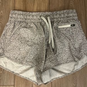 Vuori Athletic Shorts - Gray Pattern - Size XS